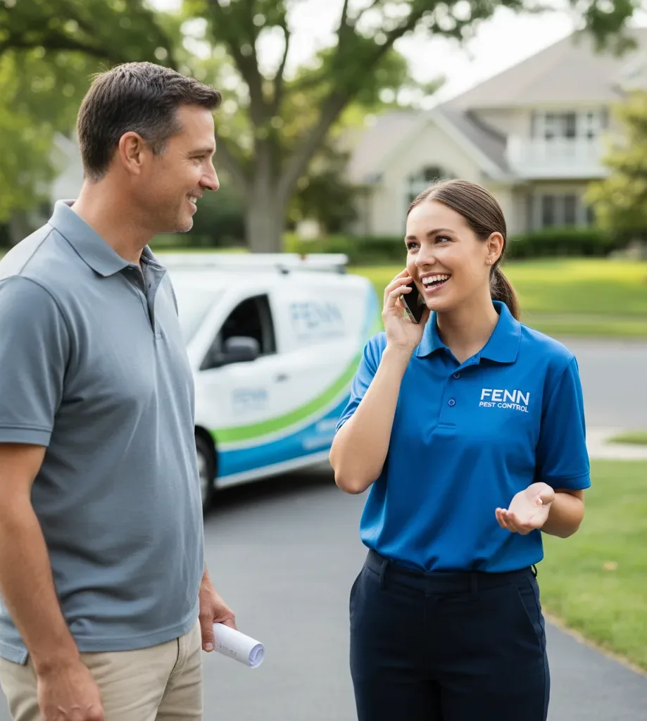 Fenn Pest Control customer support in Russell